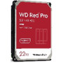 Western Digital Red Pro WD221KFGX 22 TB Hard Drive - 3.5" Internal - SATA (SATA/600) - Conventional Magnetic Recording (CMR) Method - (WD221KFGX)