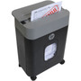 HP CC12 Paper Shredder - Cross Cut - 12 Per Pass - for shredding Paper Staples Credit Card Envelope - 02 x 13 Shred Size - 88 91035F