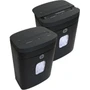 HP MC125 12 Sheet Microcut Shredder - Micro Cut - 12 Per Pass - for shredding Paper Staples Credit Card Envelope - 02 x 05 Size 91041R
