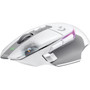 Logitech G502 X PLUS LIGHTSPEED Wireless Gaming Mouse - Optical - Wireless - Rechargeable - White - 1 Pack - USB Type C - Scroll Wheel 910-006169