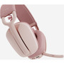 Logitech Zone Vibe 100 - Rose - Stereo - Wireless - Bluetooth - 984 ft - On-ear - Binaural - Noise Cancelling Microphone - Rose 981-001258