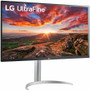 LG 32UP83A-W 31.5" 4K UHD LED Monitor - 16:9 - White - 32" (812.80 mm) Class - In-plane Switching (IPS) Technology - WLED Backlight - (Fleet Network)