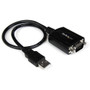StarTech.com USB to Serial Adapter - Prolific PL-2303 - COM Port Retention - USB to RS232 Adapter Cable - USB Serial - DB-9 Male (Fleet Network)