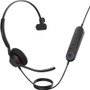Jabra ENGAGE 40 Headset - Mono - USB Type A - Wired - 50 Hz - 20 kHz - Over-the-head - Monaural - Supra-aural - 5.2 ft Cable - MEMS (Fleet Network)