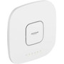 Netgear WAX630E Tri Band 802.11ax 7.80 Gbit/s Wireless Access Point - Indoor - 2.40 GHz, 5 GHz, 6 GHz - Internal - MIMO Technology - 1 (Fleet Network)