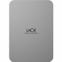 LaCie STLP2000400 2 TB Portable Hard Drive - External - Moon Silver - USB 3.1 Type C (STLP2000400)