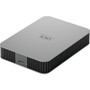 LaCie Mobile Drive STLP5000400 5 TB Portable Hard Drive - External - Moon Silver - Desktop PC MAC Device Supported - USB 32 Gen 1 STLP5000400