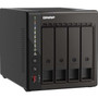 QNAP Turbo NAS TS-453E-8G SAN/NAS Storage System - 1 x Intel Celeron J6412 Quad-core (4 Core) 2 GHz - 4 x HDD Supported - 0 x HDD - 4 (Fleet Network)