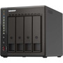 QNAP Turbo NAS TS-453E-8G SANNAS Storage System - 1 x Intel Celeron J6412 Quad-core 4 Core 2 GHz - 4 x HDD Supported - 0 x HDD - 4 TS-453E-8G-US