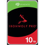 Seagate IronWolf Pro ST10000NT001 10 TB Hard Drive - 35 Internal - SATA SATA600 - Conventional Magnetic Recording CMR Method - ST10000NT001