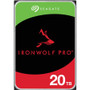 Seagate IronWolf Pro ST20000NT001 20 TB Hard Drive - 3.5" Internal - SATA (SATA/600) - Conventional Magnetic Recording (CMR) Method - (Fleet Network)