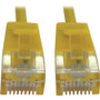 Tripp Lite N261-S03-YW Cat6a UTP Patch Network Cable - 3 ft Category 6a Network Cable for Network Device, Server, Switch, Router, Hub, (Fleet Network)