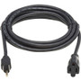 Tripp Lite Power Extension Cord - For Computer, Monitor, HDTV, Printer, Server, UPS, PDU - 125 V AC13 A - Black - 12 ft Cord Length - (Fleet Network)