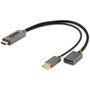 StarTechcom 1ft 30cm HDMI to DisplayPort Adapter 4K 60Hz HDR HDMI Source to DP Monitor USB Bus Powered HDMI 20 to DisplayPort - 128-HDMI-DISPLAYPORT