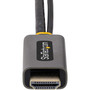 StarTechcom 1ft 30cm HDMI to DisplayPort Adapter 4K 60Hz HDR HDMI Source to DP Monitor USB Bus Powered HDMI 20 to DisplayPort - 128-HDMI-DISPLAYPORT