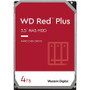 WD Red Plus WD40EFPX 4 TB Hard Drive - 3.5" Internal - SATA (SATA/600) - Conventional Magnetic Recording (CMR) Method - Storage System (Fleet Network)