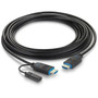 C2G 20ft Performance Series High Speed HDMI Active Optical Cable 4K Plenum - 20 ft Fiber OpticHDMI AV Cable for AudioVideo Device - C2G41481