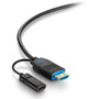 C2G 125ft Performance Series High Speed HDMI Active Optical Cable 4K Plenum - 125 ft Fiber OpticHDMI AV Cable for AudioVideo Device C2G41487