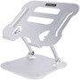 StarTechcom Laptop Stand for Desk Ergonomic Laptop Stand Adjustable Height Aluminum Up to 22lb10kg Foldable Notebook RiserLift ADJ-LAPTOP-RISER