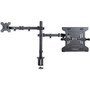 StarTechcom Monitor Arm with VESA Laptop Tray For a Laptop  Single Display up to 32 176lb8kg Adjustable Desk Laptop Arm Mount A2-LAPTOP-DESK-MOUNT