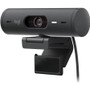 Logitech BRIO 505 Webcam - 4 Megapixel - 60 fps - Graphite - USB Type C - 1920 x 1080 Video - Auto-focus - 90&deg; Angle - 4x Digital (Fleet Network)