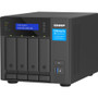 QNAP TVS-h474-PT-8G SAN/NAS Storage System - 1 x Intel Pentium Gold G7400 Dual-core (2 Core) 3.70 GHz - 4 x HDD Supported - 0 x HDD - (TVS-H474-PT-8G-US)