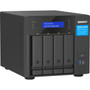 QNAP TVS-h474-PT-8G SANNAS Storage System - 1 x Intel Pentium Gold G7400 Dual-core 2 Core 370 GHz - 4 x HDD Supported - 0 x HDD - TVS-H474-PT-8G-US