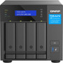 QNAP TVS-h474-PT-8G SANNAS Storage System - 1 x Intel Pentium Gold G7400 Dual-core 2 Core 370 GHz - 4 x HDD Supported - 0 x HDD - TVS-H474-PT-8G-US
