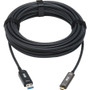 Tripp Lite U428F-10M-D321 Fiber Optic Data Transfer Cable - 32.8 ft Fiber Optic Data Transfer Cable for Hard Drive, Surveillance PC, - (Fleet Network)