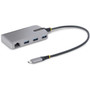 StarTechcom 3-Port USB-C Hub with Ethernet 3x USB-A Ports GbE 5Gbps Bus-Powered 1ft30cm Cable Portable USB Type-C Expansion - 5G3AGBB-USB-C-HUB