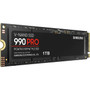 Samsung 990 PRO 1 TB Solid State Drive - M2 2280 Internal - PCI Express NVMe PCI Express NVMe 40 x4 - Desktop PC Gaming Console - MZ-V9P1T0BAM