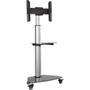 Tripp Lite DMCS3770SG75 Premier Rolling TV Cart - 7938 kg Capacity - 3 7620 mm Caster Size - Glass Steel - 315 Width x 19 x - DMCS3770SG75