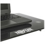 Tripp Lite DMCS3770SG75 Premier Rolling TV Cart - 7938 kg Capacity - 3 7620 mm Caster Size - Glass Steel - 315 Width x 19 x - DMCS3770SG75
