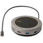StarTechcom USB-C Speakerphone Docking Station Mini Portable Conference SpeakerAudio Dock VGA4K HDMI USB Hub - USB-C mini dock DKTBRSPMPD