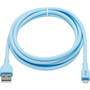 Tripp Lite Safe-IT M100AB-006-S-LB LightningUSB Data Transfer Cable - 6 ft LightningUSB Data Transfer Cable for iPhone iPad iPod M100AB-006-S-LB