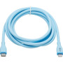 Tripp Lite Safe-IT M102AB-006-S-LB Lightning/USB-C Data Transfer Cable - 6 ft Lightning/USB-C Data Transfer Cable for iPhone, iPad, - (Fleet Network)