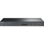 TP-Link ER8411 - Enterprise Wired 10G VPN Router - Limited Lifetime Protection - 8 Ports - 8 WAN Ports - Management Port - 3 - 10 - ER8411
