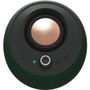 Creative Pebble Pro 2.0 Portable Bluetooth Speaker System - 10 W RMS - Alpine Green - Desktop (51MF1710AA001)