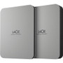 LaCie Mobile Drive Secure STLR2000400 2 TB Portable Hard Drive - 2.5" External - Space Gray - USB 3.2 (Gen 1) Type C - 3 Year Warranty (STLR2000400)