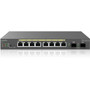 EnGenius EWS2910P-FIT Ethernet Switch - 8 Ports - Manageable - Gigabit Ethernet - 101001000Base-T 1000Base-X - 2 Layer Supported - EWS2910P-FIT