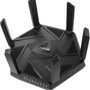 Asus RT-AXE7800 Wi-Fi 6E IEEE 80211ax Ethernet Wireless Router - Tri Band - 240 GHz ISM Band - 6 GHz UNII Band - 6 x Antenna6 x - - RT-AXE7800