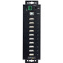 StarTech.com 10-Port Industrial USB 2.0 HUB, Rugged USB Hub w/ESD Level 4 Protection, DIN/Wall/Desk Mountable USB-A Hub, USB Expansion (USB210AIND-USB-A-HUB)