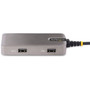 StarTechcom USB-C Multiport Adapter 4K 60Hz HDMI 3-Port USB Hub 100W Power Delivery Pass-Through Mini Dock - USB C multiport via 104B-USBC-MULTIPORT