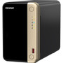 QNAP Turbo NAS TS-264-8G SANNAS Storage System - 1 x Intel Celeron N5095 Quad-core 4 Core - 2 x HDD Supported - 0 x HDD Installed - TS-264-8G-US