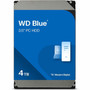 Western Digital Blue WD40EZAX 4 TB Hard Drive - 35 Internal - SATA SATA600 - Conventional Magnetic Recording CMR Method - PC - WD40EZAX