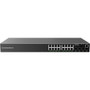 Grandstream Enterprise Layer 2+ Managed Network Switch - 16 Ports - Manageable - Gigabit Ethernet - 1000Base-T, 1000Base-X - 2 Layer - (Fleet Network)