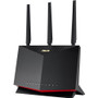 Asus RT-AX86U Pro Wi-Fi 6 IEEE 802.11ax Ethernet Wireless Router - Dual Band - 2.40 GHz ISM Band - 5 GHz UNII Band - 4 x Antenna(1 x x (Fleet Network)