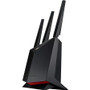 Asus RT-AX86U Pro Wi-Fi 6 IEEE 802.11ax Ethernet Wireless Router - Dual Band - 2.40 GHz ISM Band - 5 GHz UNII Band - 4 x Antenna(1 x x (RT-AX86U PRO)