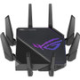 Asus ROG Rapture GT-AX11000 Pro Wi-Fi 6 IEEE 802.11ax Ethernet Wireless Router - Dual Band - 2.40 GHz ISM Band - 5 GHz UNII Band - 8 x (Fleet Network)