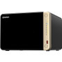 QNAP Turbo NAS TS-664-8G SAN/NAS Storage System - 1 x Intel Celeron N5095 Quad-core (4 Core) - 6 x HDD Supported - 0 x HDD Installed - (Fleet Network)